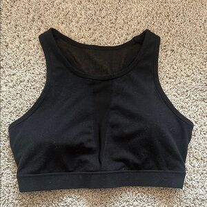 Black Women's Sports Bra